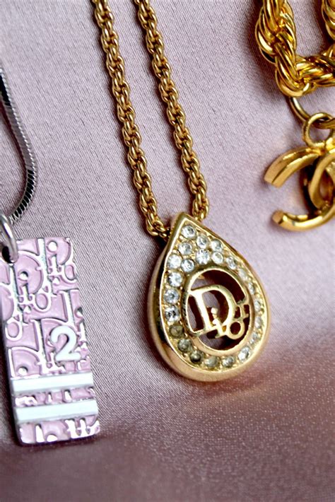 buy christian dior jewelry online|genuine christian dior necklace.